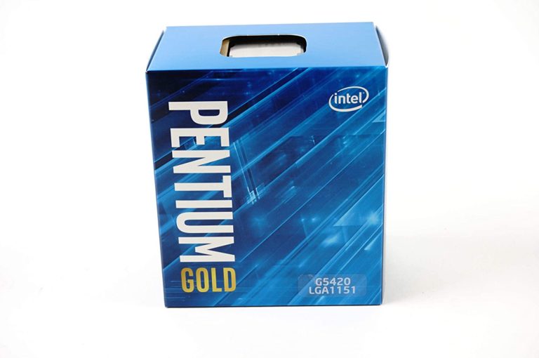 Процессор intel pentium gold g5420 box обзор