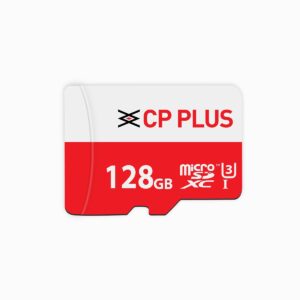 CP PLUS 128 GB microSDXC Memory Card Class 10 UHS-3