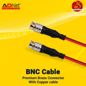 BNC Cable Premium Connector with Copper Cable