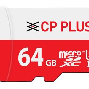CP PLUS 64GB microSDXC Memory Card Class 10 UHS-I
