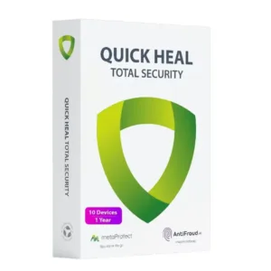 10 PC 1 Year Quick Heal Total Security Email Delivery