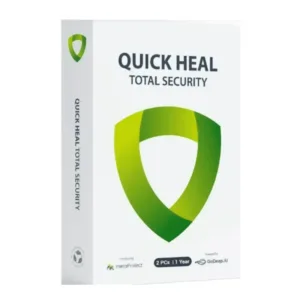 2 PC 1 Year Quick Heal Total Security Email Delivery