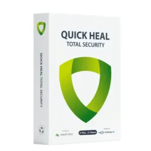 2 PC 3 Years Quick Heal Total Security Email Delivery
