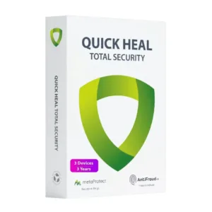 3 PC 3 Years Quick Heal Total Security Email Delivery