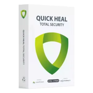 5 PC 3 Years Quick Heal Total Security Email Delivery