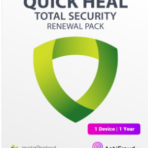 1 PC 1 Year Quick Heal Total Security Email Delivery
