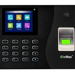 BioMax N-WL20 WiFi Attendance System
